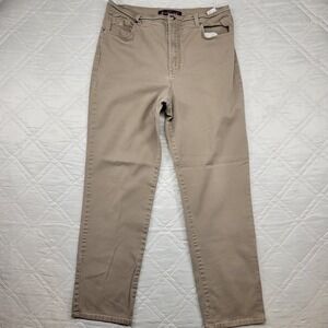 Gloria‎ Vanderbilt brown jeans size 14 long